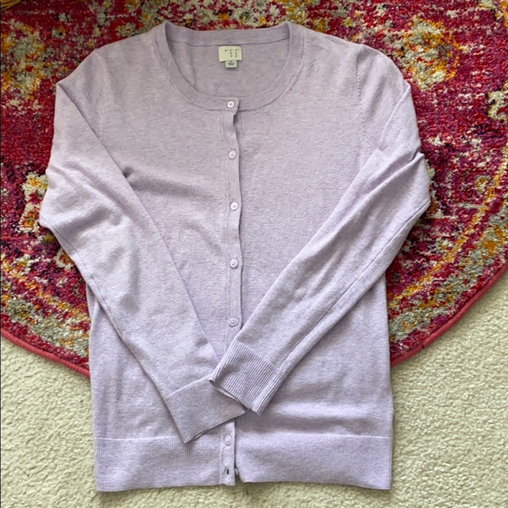 Lavender Cardigan